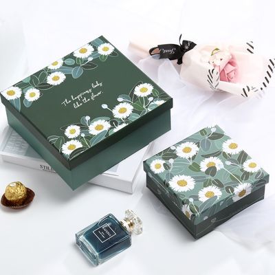 De decoratieve van de Douane Stijve Deksel en Basis Dozen van de Kartongift voor Snackpakket