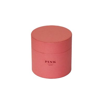 Opnieuw te gebruiken 10cm het Document van de Diameter Roze Cilinder Vakje voor Overhemd Verpakking