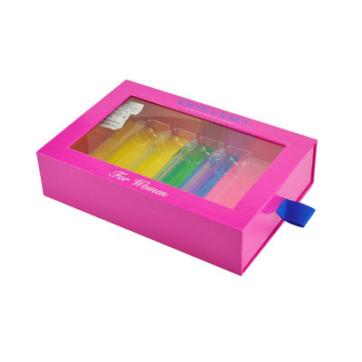 OEM Welkome de Giftdozen van het 4 Stukkenparfum. Met de hand gemaakte Dozen van de dia de Open Gift