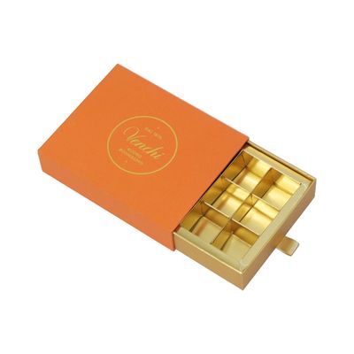 3X4 de verdelers trekken Giftdoos Gouden Stempelend Logo Multifunctional terug