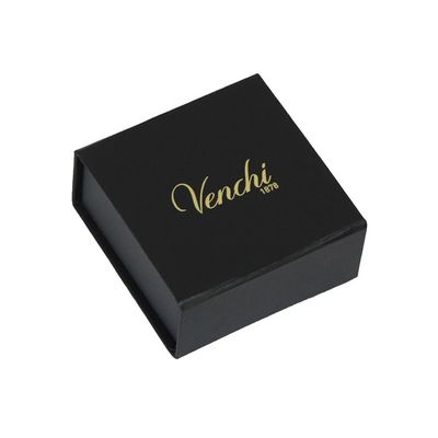8*8*3.5cm de Multifunctionele Verpakkende Dozen van de Chocoladegift met Heet het Stempelen Embleem