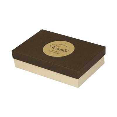 Twee van het Suikergoedstukken Doos 20*13*5cm van de Kartonchocolade met Deksel
