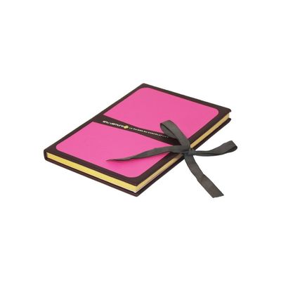 Het aangepaste Gevoerde Dagboek van Bowknot Hardcover voor Nota's het Schetsen