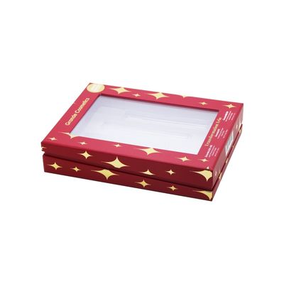 Transparante pvc-Venster Kosmetische Doos voor de Verpakking van Brows van Zwepenlippenstiften
