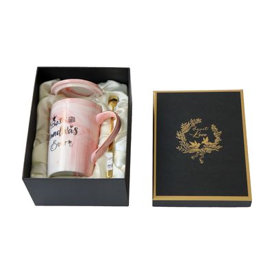 Stijf Document die Logo Set Up Gift Box voor de Reeks van de Koffiemok stempelen