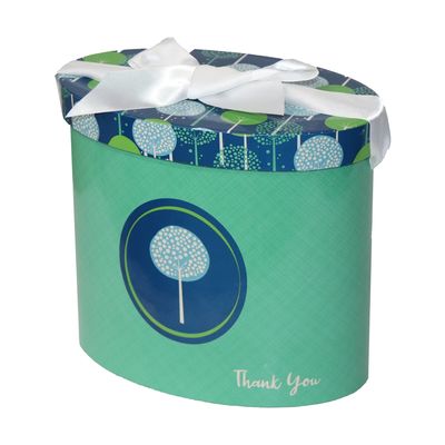 Karton de Doos van de de Giftverpakking van de Aanpassingsellips voor Thanksgiving day