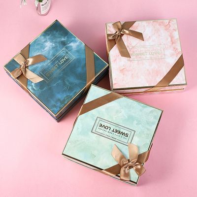 Drie Kleuren regelen Stijve Schouderdoos Verpakking voor Verrassingsgift