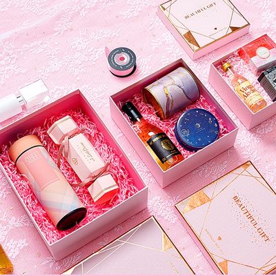 Delicated Art Paper Rigid Gift Box met Deksel voor Met de hand gemaakt Zeepschoonheidsmiddel