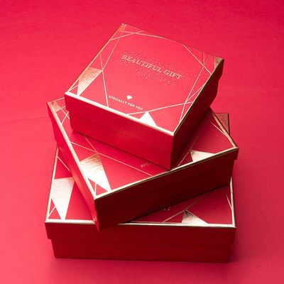 Dozen die van de het Bruidsmeisjegift van het Handcrafted de Harde Karton met Deksels verpakken
