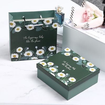 De decoratieve van de Douane Stijve Deksel en Basis Dozen van de Kartongift voor Snackpakket