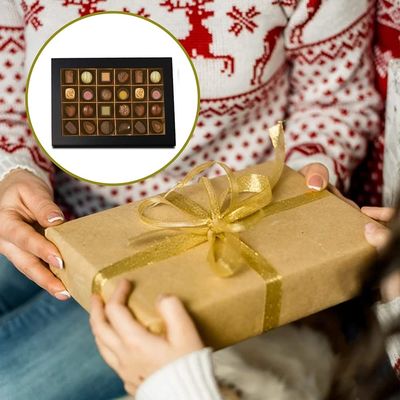 24 Dozen die van de de Chocolade de Zoete Gift van de holtendouane met Venster verpakken