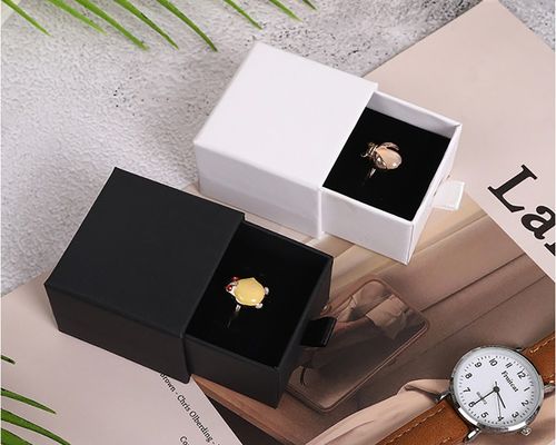 Gepersonaliseerde Lade Stijl Kleine Sieraden Geschenkdoos Voor Ketting Ring Haar Clips