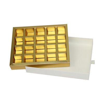Rode 4cm de Gift Verpakkende Dozen van de Hoogtechocolade, Gedrukte Chocoladedozen 20 Holte