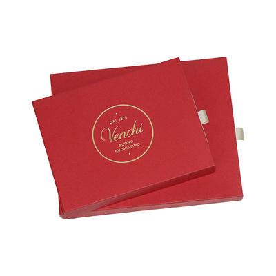 Rode 4cm de Gift Verpakkende Dozen van de Hoogtechocolade, Gedrukte Chocoladedozen 20 Holte