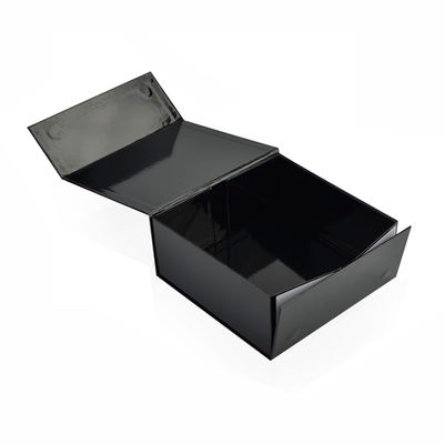 CMYK-de Dozen Glanzende Zwarte 20.5*20.5*9cm van de Kleuren Met de hand gemaakte Opvouwbare Magnetische Gift