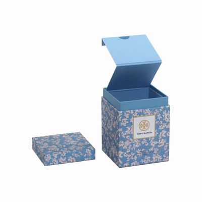 Tweedelige Stijve Document Giftvakje Volledige Druk 9*9*12cm met Kaarthouder
