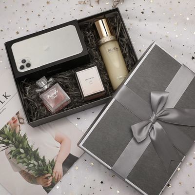 Aangepaste Pantone-de Giftdoos van de Kleuren Grote Rechthoek met de Giftdoos van de Dekselssjaal