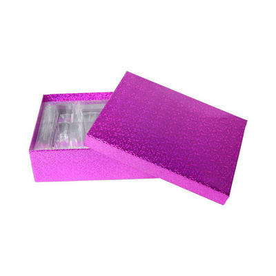 CMYK-Vakjes van de Kleuren de Kosmetische Gift, Holografisch Document Vakje met HUISDIER Tray And Lid