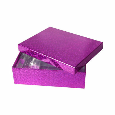CMYK-Vakjes van de Kleuren de Kosmetische Gift, Holografisch Document Vakje met HUISDIER Tray And Lid
