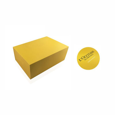 Gele 31*20*7cm Kosmetische Gift Dozen Aangepast Logo For Face Cream