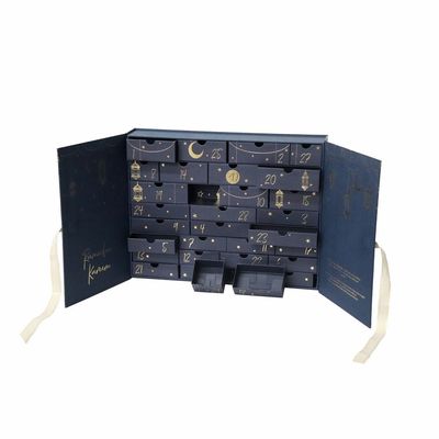 Schoonheid Advent Calendar Gift Card Box 30 Laden met Lint