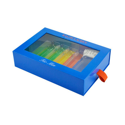 OEM Welkome de Giftdozen van het 4 Stukkenparfum. Met de hand gemaakte Dozen van de dia de Open Gift