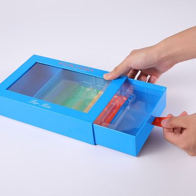 CMYK-de Giftdoos van de Kleuren ontruimt de Met de hand gemaakte Geur met 4 Holten HUISDIERENvenster