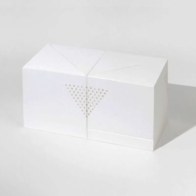 De magnetische Kubieke Dozen van de Parfumgift, de Dubbele Aangepaste Grootte van de Deurgift Doos