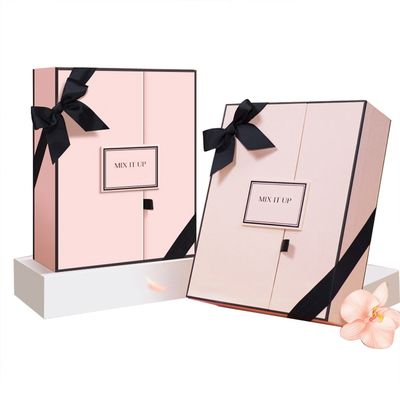 van het de Sluitingslint van de 2 stuk de Dubbele Deur van de de Boogdoos Roze Luxe voor Parfum