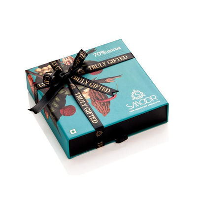 Ladetype de Verpakkende Dozen van de Chocoladegift, de Doos van de 12 Holtechocolade voor Valentine Day