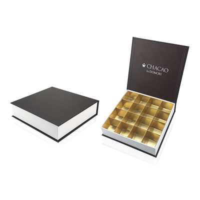 ISO9001 van de de Chocoladegift van de goedkeuringspms Kleur de Verpakkende Dozen met Netten