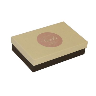 Afneembare de Gift Verpakkende Dozen 20*13*5cm van de Dekselchocolade met Beige