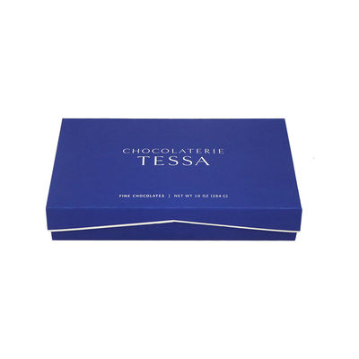 De marineblauwe Multifunctionele Dozen die van de Luxechocolade, Lege Aangepaste Truffeldozen verpakken