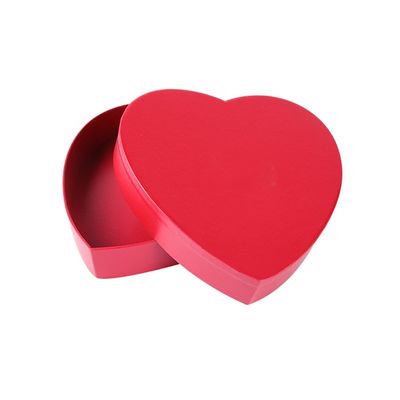 Van de de Chocoladegift van CMYK 19*19*3.8cm de Verpakkende Dozen, Lege Hart Gevormde Chocoladedozen