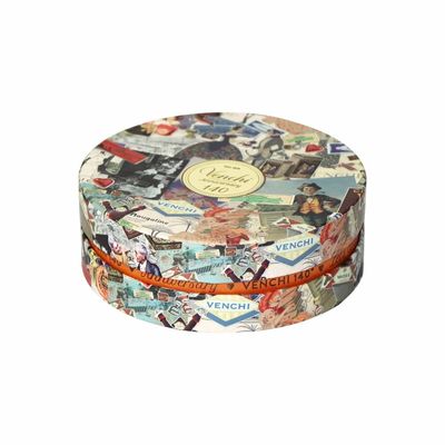 Diameter 14cm van de Pantonekleur Verpakkende Gerangschikte de Dozenzak van de Chocoladegift
