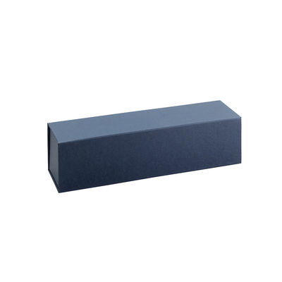 Blauwe Magnetische Snapshut Champagne Bottle Box 33*9*9cm Vouwend Type