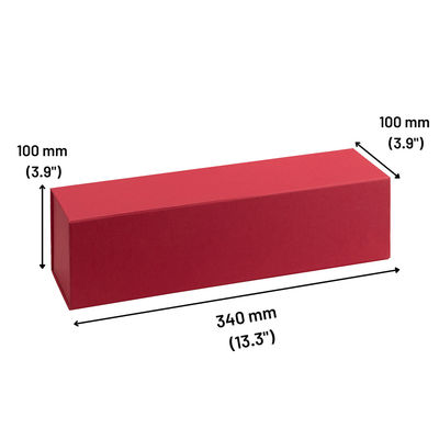 ISO9001 de verklaarde Stijve Verpakkende Dozen van de Wijngift met Magnetische Klep