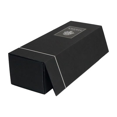 Vouwbaar Matt Black Wine Gift Packaging-Dozen Opvouwbaar Type
