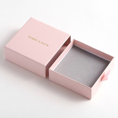 OEM de Welkome Ladetype Verpakkende Doos van Kartonjuwelen voor Halsband