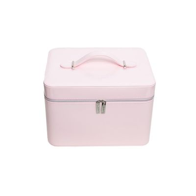 OEM het Beautycase van het de Dienstleer, maakt omhoog tot Beautycase Grote Capaciteit met EVA Insert