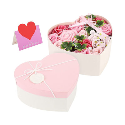 De Doos van de de Bloemgift van de hartvorm CMYK, de Doos van de Boeketopslag voor de Dag van Valentine