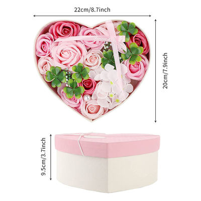 De Doos van de de Bloemgift van de hartvorm CMYK, de Doos van de Boeketopslag voor de Dag van Valentine