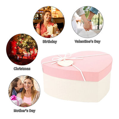 De Doos van de de Bloemgift van de hartvorm CMYK, de Doos van de Boeketopslag voor de Dag van Valentine